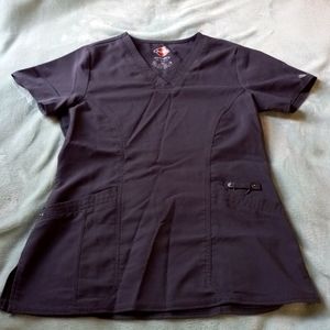Grey scrub top